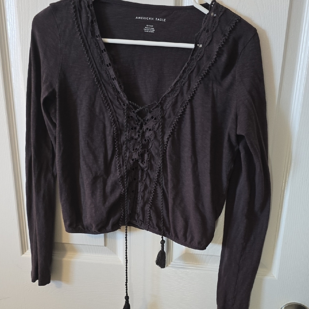 American Eagle Black Top